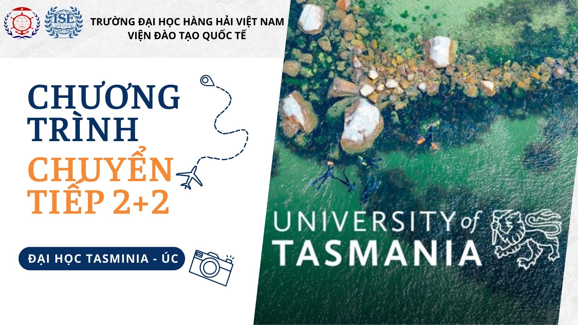 Chương trình chuyển tiếp 2+2 tại Tasmania