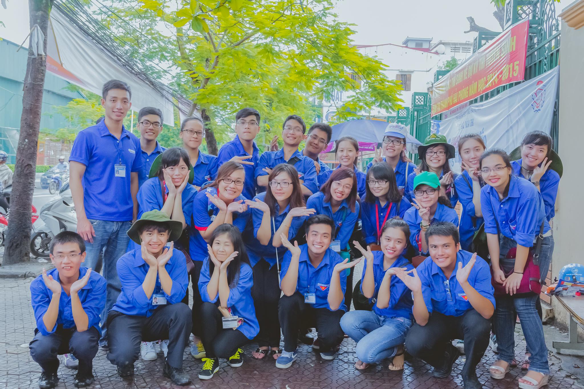 Students of ISE with the Exam season support Program